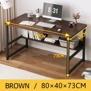 Study Table Meja belajar Modern Student Computer Desk Living Room Bedroom Double Decker Table Table With Foot Pedal 学习桌