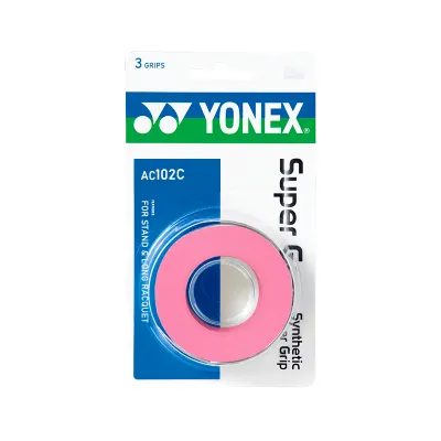 Yonex Super Grap AC102C (1 Rolls Per Pack) 11 Colours Badminton Super Grap Synthetic Overgrip Grip