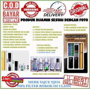 Pipe Holder Yajue YJ036 Saringan Asap Isi Ulang Khusus 8mm