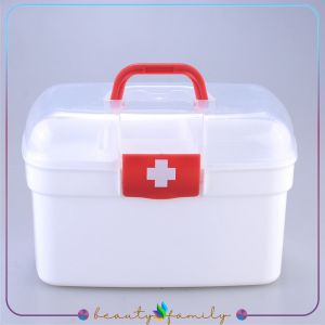 BF-C832 Kotak P3K First Aid Kotak Penyimpanan Obat Medicine Box Organizer / Kotak Obat Tool Box