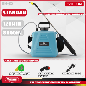 COD Kirim Cepat Tangki Sprayer Semprot Pertanian 13liter Sprayer Elektrik semprot sawah Manual Semprotan Hama Padi Serbaguna Adjustable Stick Spray Sprayer Elektrik 8Ah/12Ah