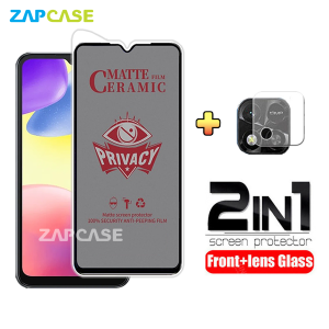 PAKET 2in1 Anti Gores Layar Privacy Xiaomi Redmi 10A Free Tempered Glass Camera Lens