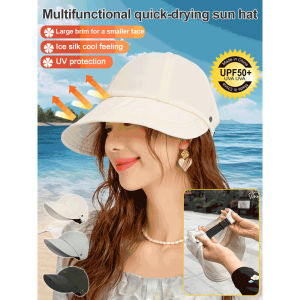 Sun Hat UV Protection Quick Dry Breathable Outdoor Cap
