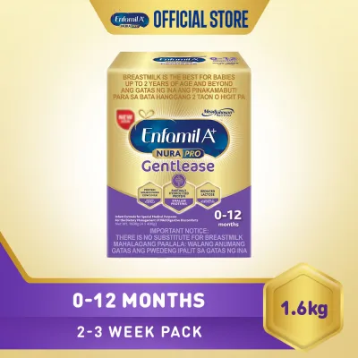 Enfamil A+ Nurapro Gentlease Infant Formula Milk Powder for 0-12 Months