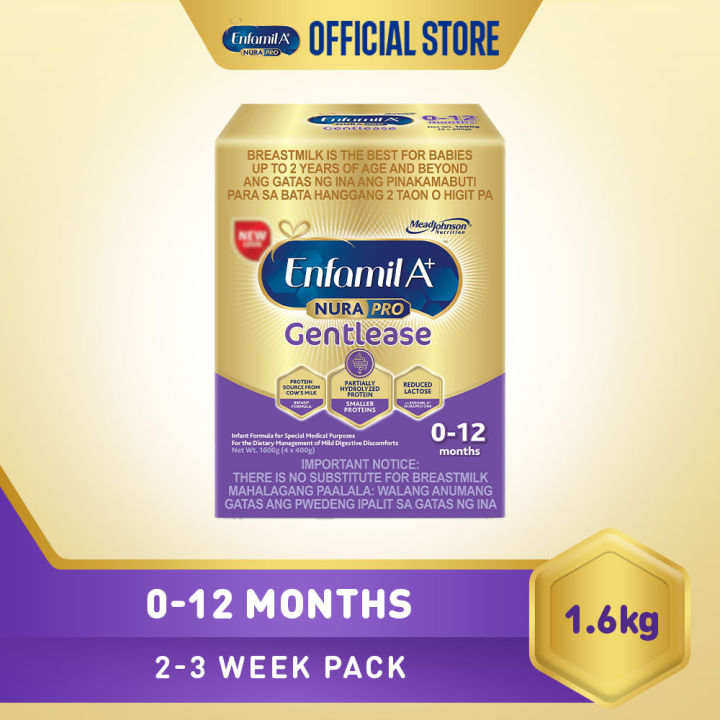 Enfamil A+ Nurapro Gentlease Infant Formula Milk Supplement
