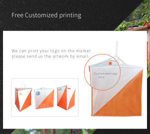 Orienteering Marker Flag 10pcs/lot  30X30 orienteering marker flag/high quality
