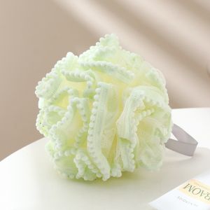 Bông Tắm Lưới Tròn Tạo Bọt Có Dây Treo Nhiều Màu Sắc Bông Tắm Bọt Biển Kì Ghét Tẩy Da Chết Mềm Mịn An Toàn Cho Da TIDO TI DO