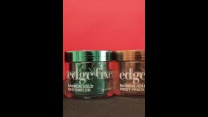 Red by Kiss Edge Fixer Hair Shine Gel 24 Hour Max Hold Non-Flaking tin B7 Infused Natural Styling Professional Edge Control Wax  for Braiding (Acacia)