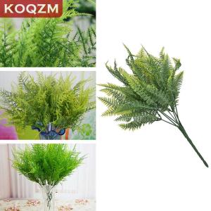 [COD] KOQZM KITCHEN 7 Branches Artificial Asparagus Fern Grass Plant Flower Home Floral Accessories