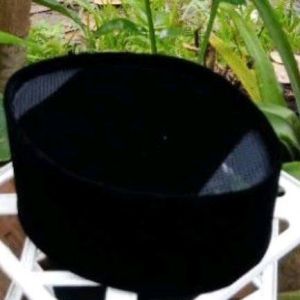 PECI SONGKOK HITAM POLOS AC TINGGI 6cm 7cm 8cm 9cm 10cm Premium BARU Berkualitas