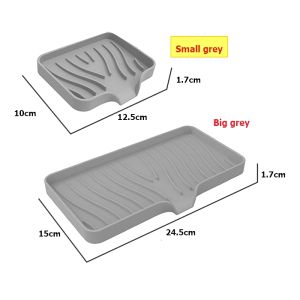 Premium Silicone Organizer TraySelf DrainingSink Kitchen Sink Organiser Tray Silicone Sponge HolderNon Slip for Dish Sponge Soap Dispenser ScrubberBathroomKitchen Counter