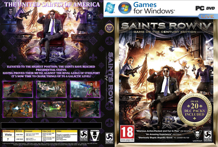 Saints Row IV Game of the Century Edition PC GAME Offline Lazada