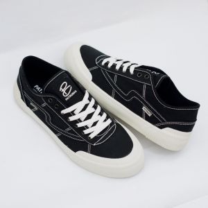 Patrobas Equip Low Black White Made in Indonesia