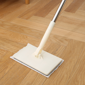 Electrostatic Dust Removal Mop Cleaning Dust Fibre Hair Mop Flat Mop Quick Drying Lazy Mop