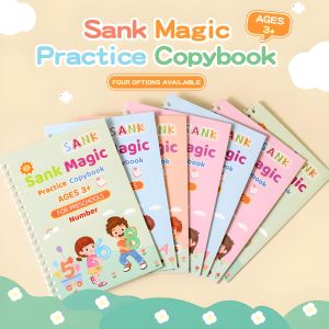 Sank Magic Practice Book 1 Set Isi 4 Buku dan Pulpen FHLC