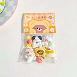 Stiker 3D Sticker 7 PCS Motif Kartun Stiker Botol Air Minum Tempel Tumbler Aesthetic Aksesoris