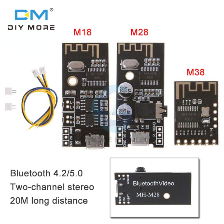 diymore MH-MX8 Mô-đun Bảng Thu Âm Thanh MP3 Bluetooth Không Dây Bộ Giải ...