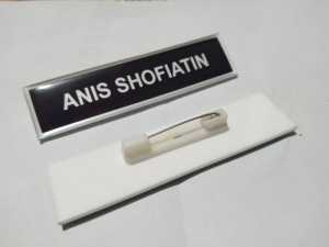 BILQISSTORE28/PAPAN NAMA AKRILIK RESIN PENITIK/NAMA DADA/NAME TAG/PIN NAMA/CETAK PAPAN NAMA CUSTOM