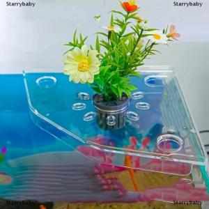 Star ชั้นวางตู้ปลาแบบไม่ต้องเจาะรูสำหรับวางตู้ปลาที่วางแนวนอนถาดปลูกพืชสีเขียวไฮโดรโปนิกส์