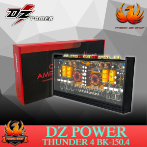 🔥ส่งเร็ว🔥เพาเวอร์แอมป์4ชาแนล 3500 วัตต์ เพาเวอร์ขับกลาง-แหลม DZ POWER รุ่น THUNDER 4 BK-150.4 Class AB 4Channel