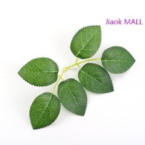 Jiaok MALL 10/30/50pcs Rose Leaves Artificial Greenery Rose Flower Leaves DIY Craft