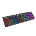 《411》T-WOLF Thunder Wolf T80 Gaming Keyboard Wired Illuminated Laptop Office Pink Punk Retro Keyboard. 