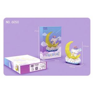 ⚠️现货⚠️Cinnamoroll building blocks玉桂狗 小白 微颗粒 积木 极嘉卡通可爱造型系列休闲拼装玩具