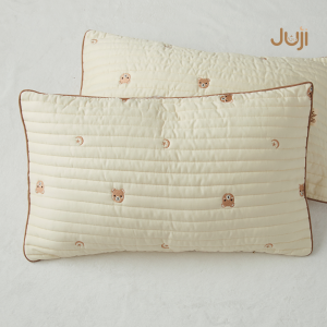 Gối Nằm Chữ Nhật Lụa Modal Cao Cấp Cho Bé Mẫu Giáo Tiểu Học Đi Học 30x50cm Ruột Gối Lông Vũ Microfiber Kháng Khuẩn Mềm Mát