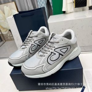 New B30 Letters CD Couples versatile shoes for men and women height-increasing casual lightweight lace-up sports running shoes