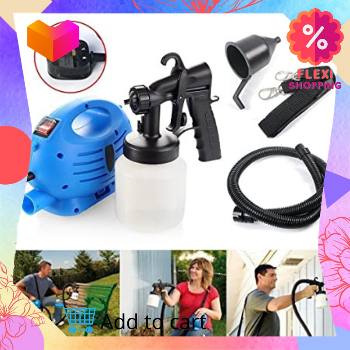 Paint Zoom Handheld Electric Spray Gun Kit FLEXI SHOPPING Paint Zoom
