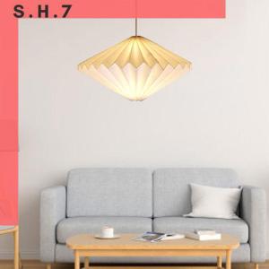 Modern Chandelier Lamp Shade Folding Pendant Light Cover for Living Room Decor Stylish Design