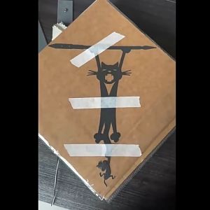 Holy Cross Metal Sculpture - Unique Wall Art for Christian and Zen Settings