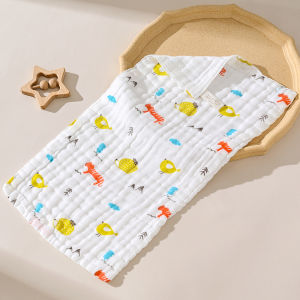 Khăn xô 6 lớp nhỏ 100% cotton loại A khăn xô cotton cho bé dùng rửa mặt lau sữa khăn tắm vải xô bong bóng khăn trẻ em. Khăn vuông xô 6 lớp dày dặn 100% cotton (dành cho trẻ sơ sinh) 25*48cm thấm hút nhanh khô khăn thấm nước dãi 3 chiếc.