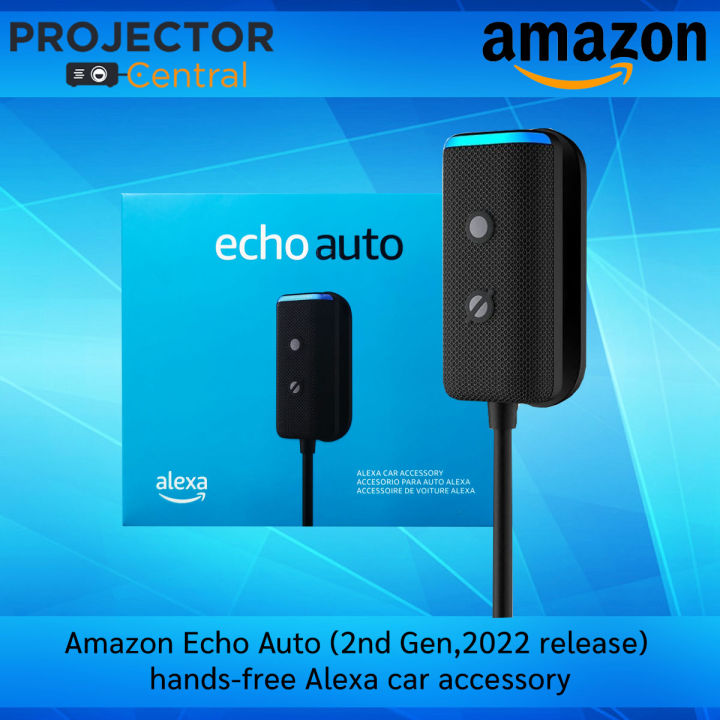 Echo Auto (2nd Gen,2022 release) hands-free Alexa car