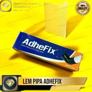 Lem Pipa AdheFix Lem PVC 45gram harga TERMURAH