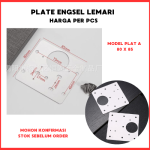 Plat Engsel Lemari Kabinet Palte Perbaikan Repair Service Rak Kabinet Door Engsel Sendok