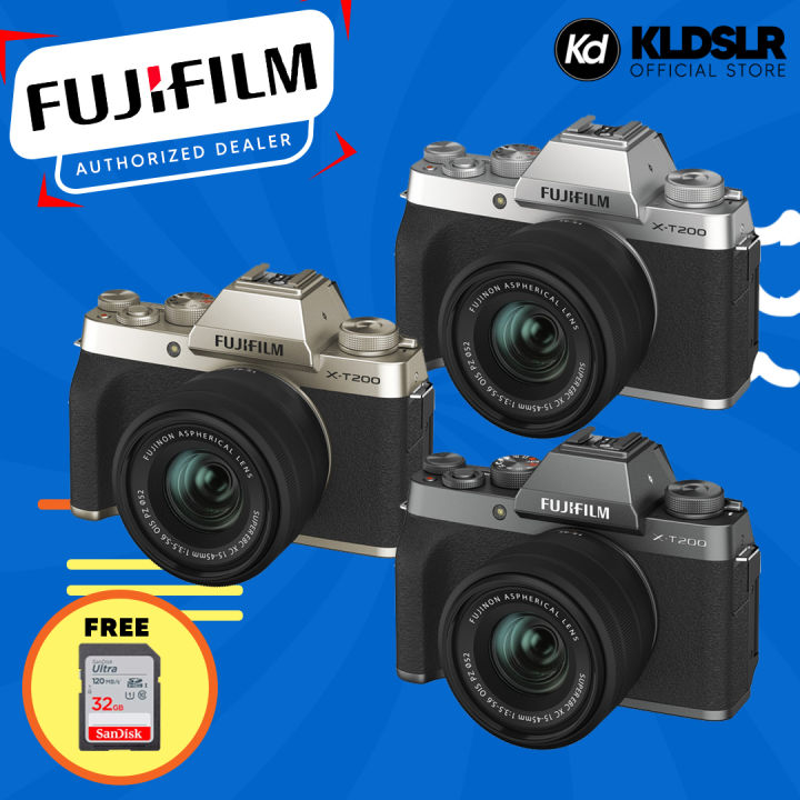 FUJIFILM XT200 / XT200 Mirrorless Digital Camera with 1545mm Lens