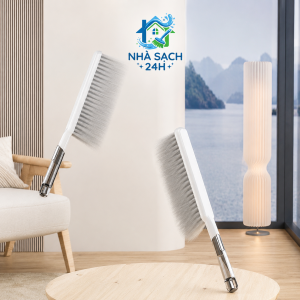 Bàn Chải Lông Mềm Cán Dài Chổi Quét Bụi Sofa Giường Nệm Quần Áo Nội Thất