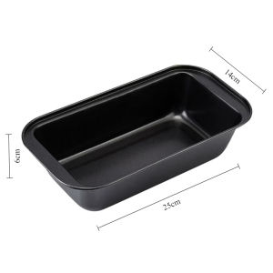 Rectangular Bread Mold Carbon Steel Non-Stick Cake Pan Cake Baking Tray Kitchen Baking Tools