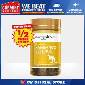 Healthy Care Kangaroo Essence 120 Capsules Boost Vitality Enhance Metabolism Chemist Warehouse