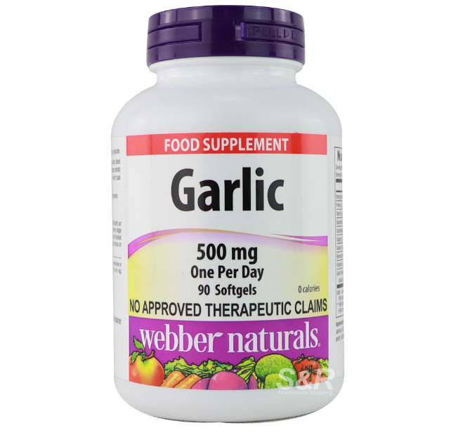 Webber Naturals Garlic Oil