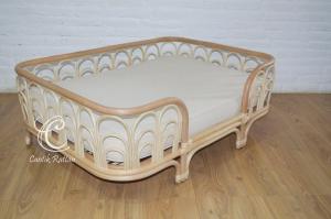 Emma Dog Basket with base cushion - BERKUALITAS!! Tempat Tidur Anjing Kucing / Hewan Peliharaan