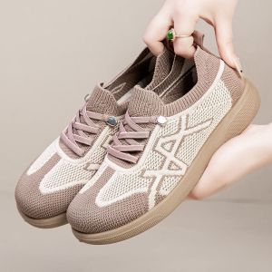 Free Shipping 2026 Spring New Collection: WomenS Sports Shoes With Soft Sole And Comfortable Sock-Like Design Ideal For Middle-Aged And Elderly Women