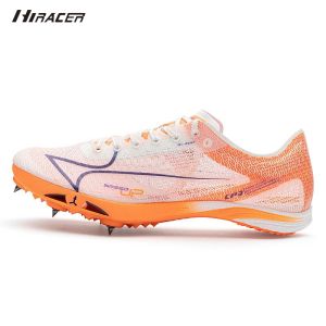 HiRacer CP3 Women Youth Adult Athletics Middle Distance Spikes Carbon Plate Track and Field Shoes Long Distace Spikes Running Spikes