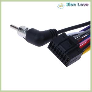 Jion Love Universal Female Wiring Harness Car Radio Adaptor Connector Wire Plug For Nissan Qashqai Tiida Tiida Liwei