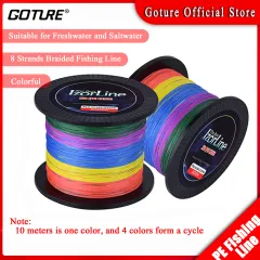 Goture Strong Fishing Line 8 Strands 500M/547Yards PE Braided Fishing Line  Multifilament 16LB-108LB for Saltwater Freshwater