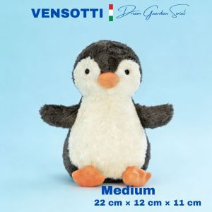 [Ready Stock] VENSOTTI Stellina Penguin (22cm/34cm) Italian Soft Plush Toy – Super Soft & Smooth - 100% Premium Material