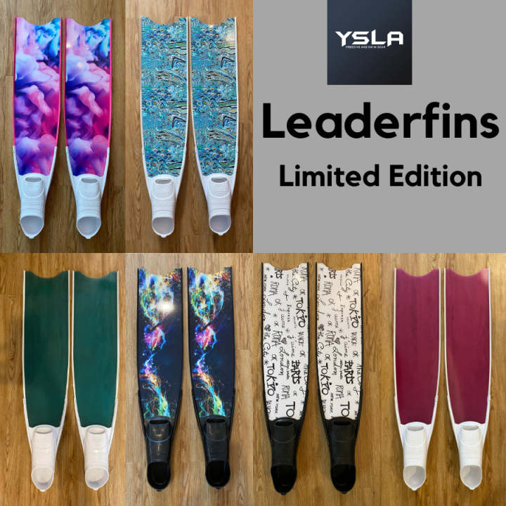 Ysla Leaderfins Limited Edition Fiberglass Long Freedive Fins
