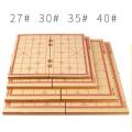 实木中国象棋套装大号可折叠木盒棋盘便携式儿童学生成人高档相棋Solid wood Chinese chess set large foldable wo. 