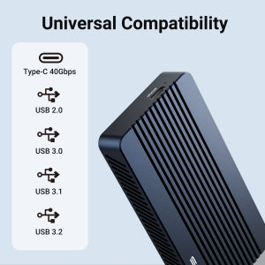 ACASIS USB4.0 M.2 Nvme 40gbs SSD Enclosure 40Gbps Compatible Sa 40gbs USB3.2/3.1/3.0/2.0 Na May 40gbs C To C Cable TBU405 Upgraded Na Bersyon Na May Fan